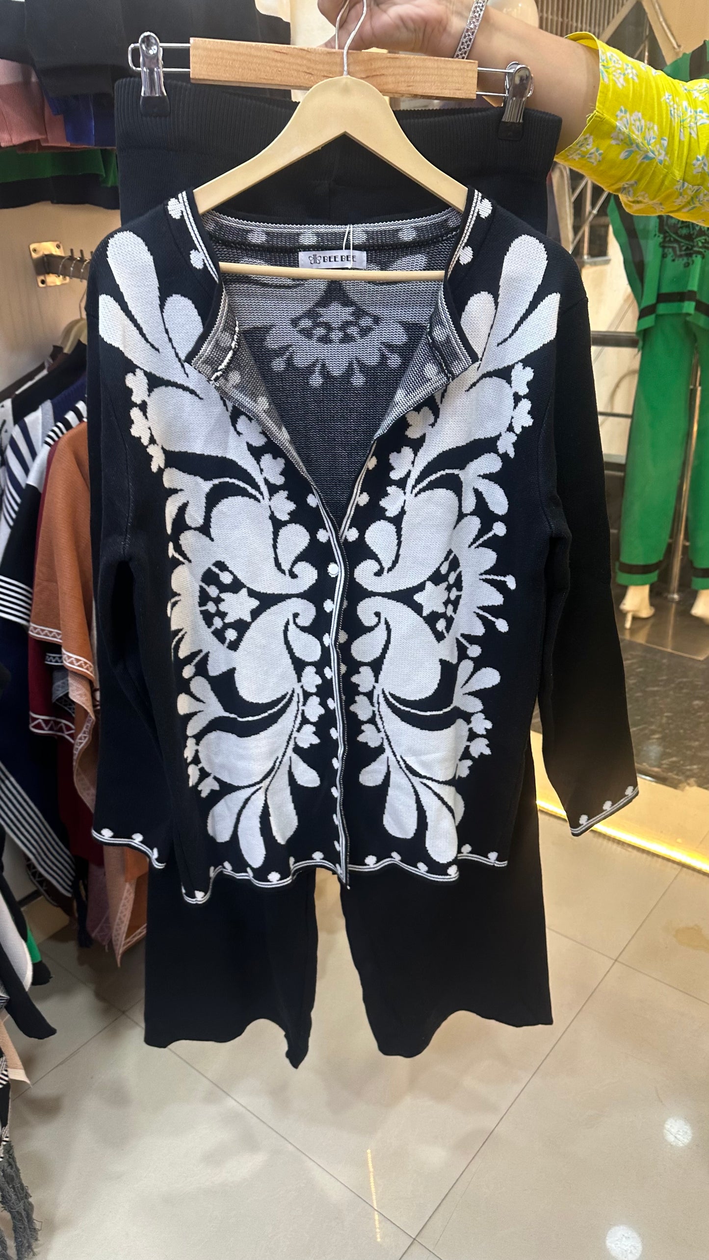 Front Open Two Piece Set