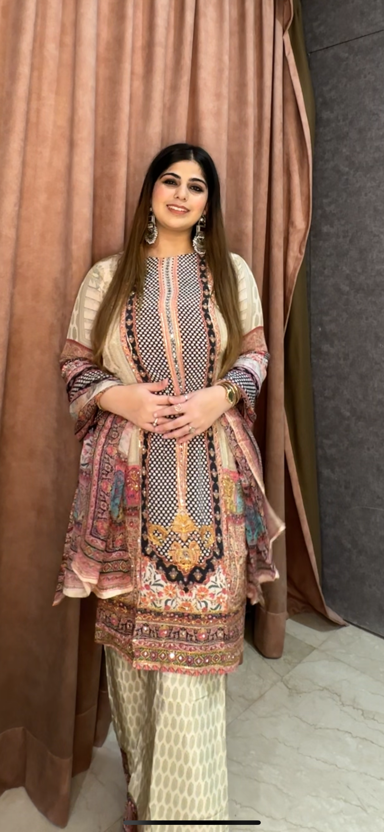 Zeenat Three Piece Suit