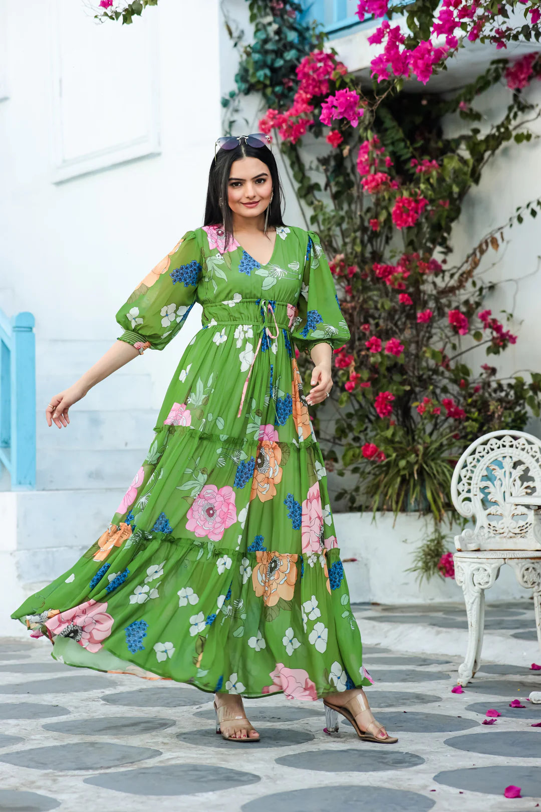 Green Maxi Dress
