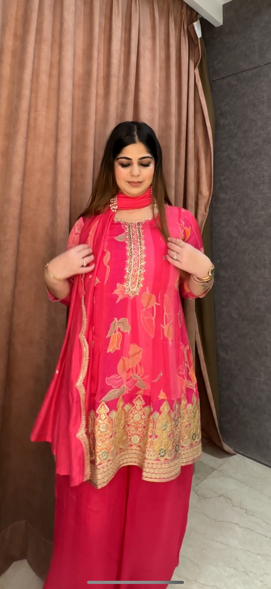 Gulaabo Three Piece Suit
