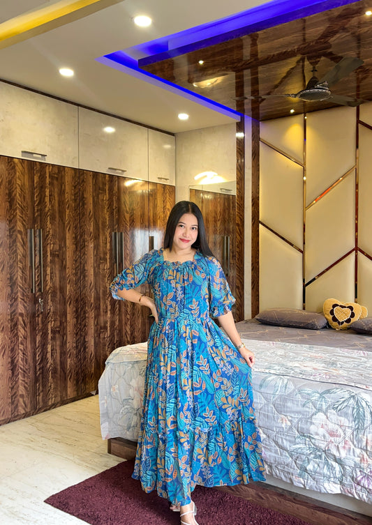 Blue Maxi Dress