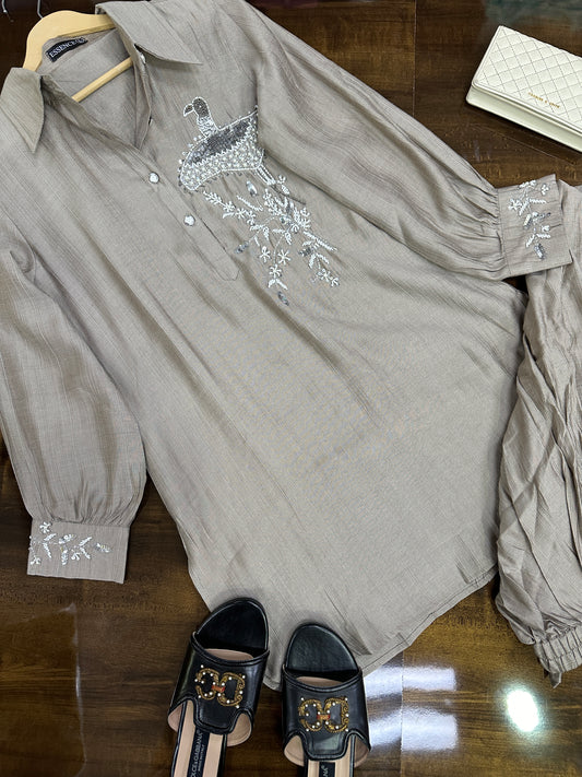 Dhoti style kurta set