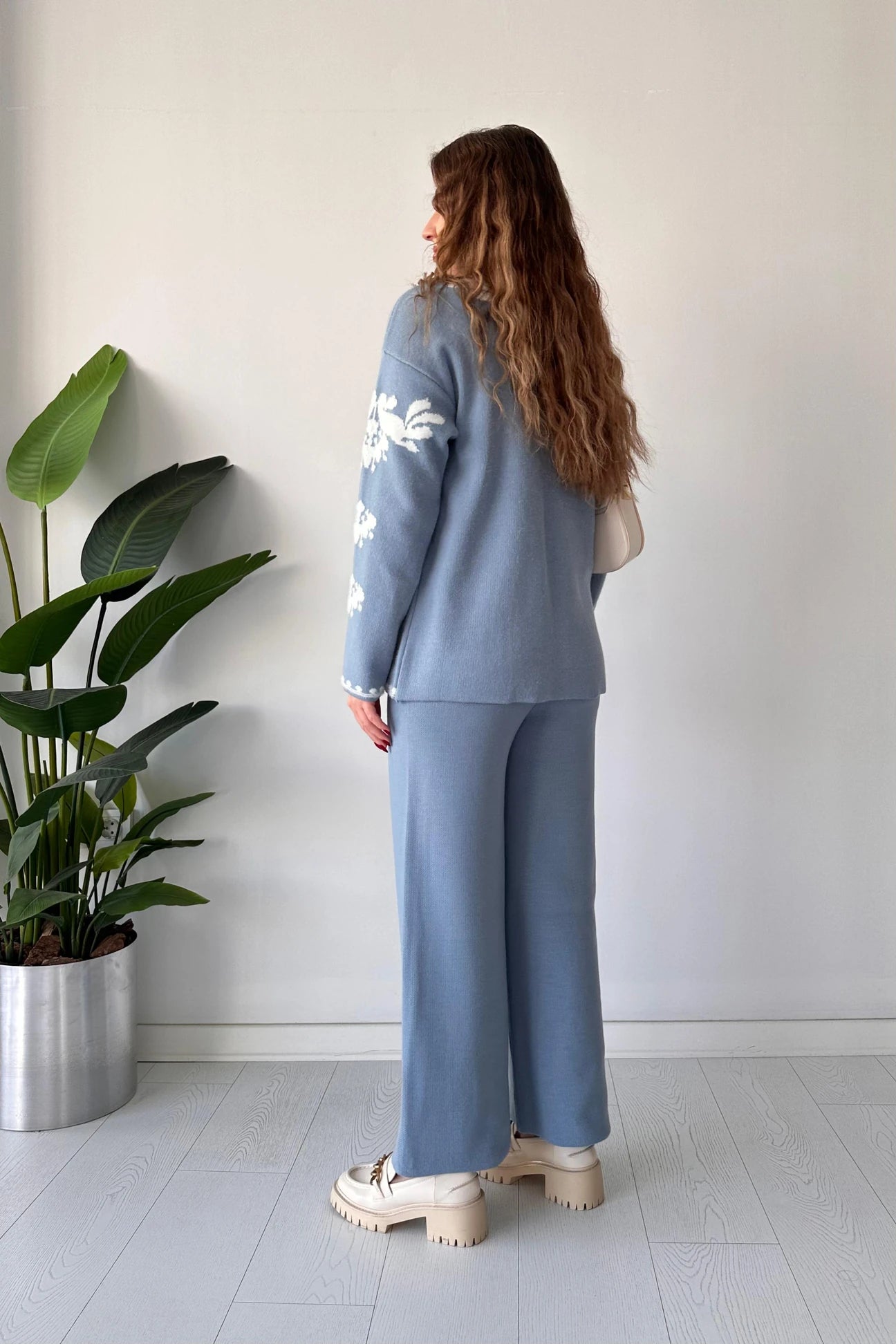 Front Open Two Piece Set