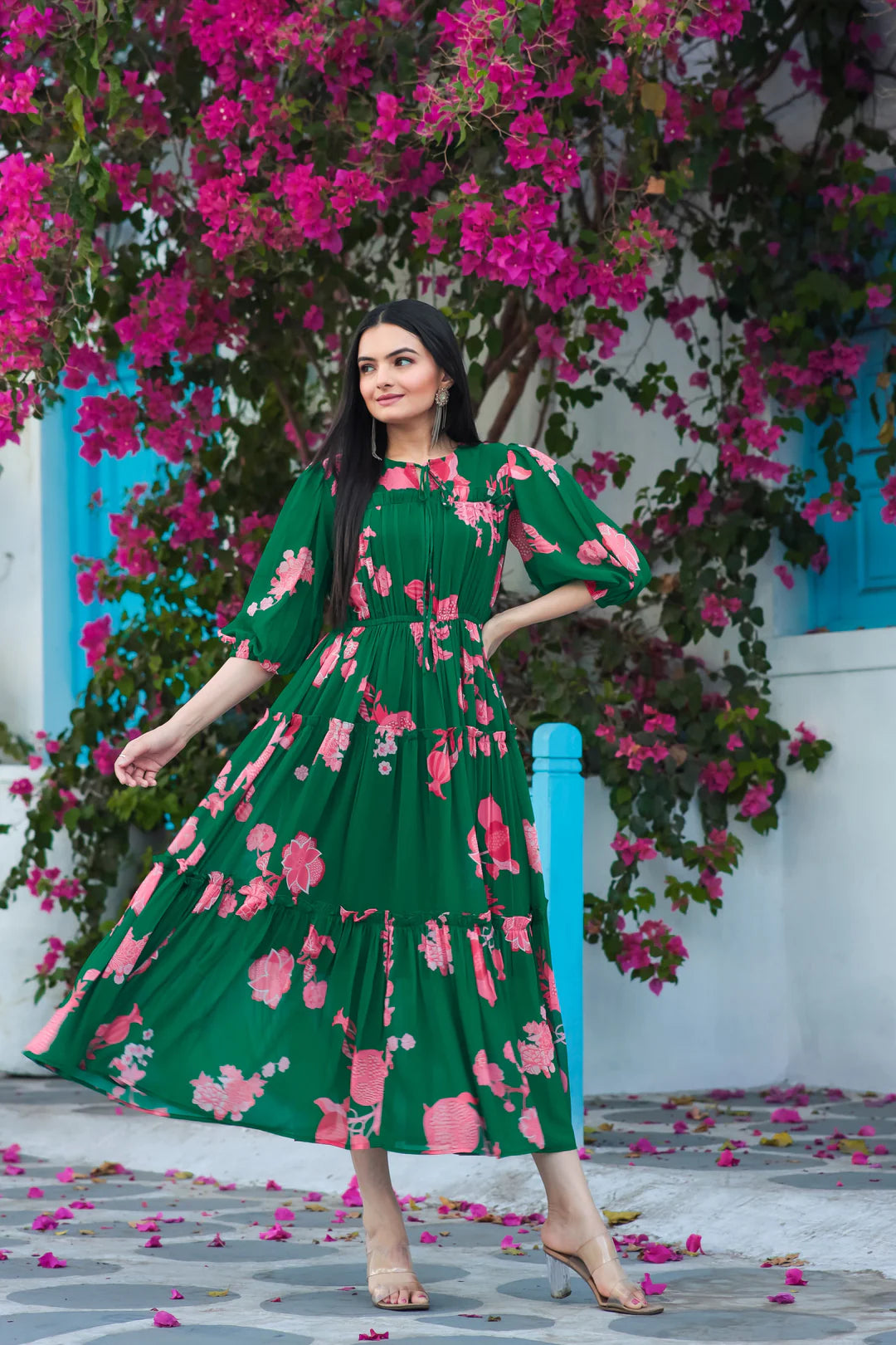 Tropical Maxi Dress