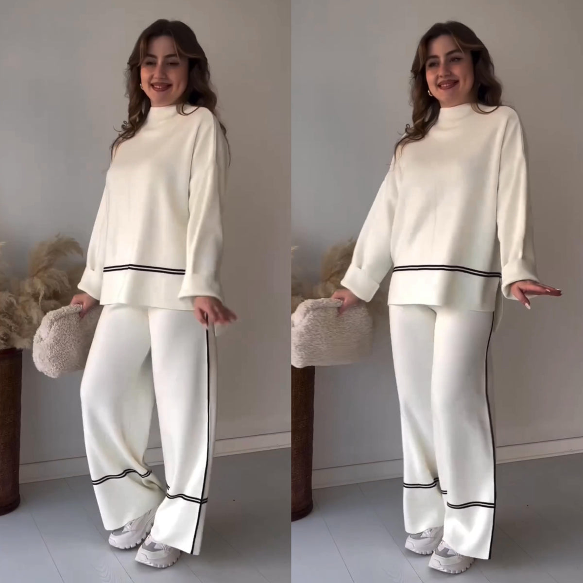 Stripe Two Piece Set