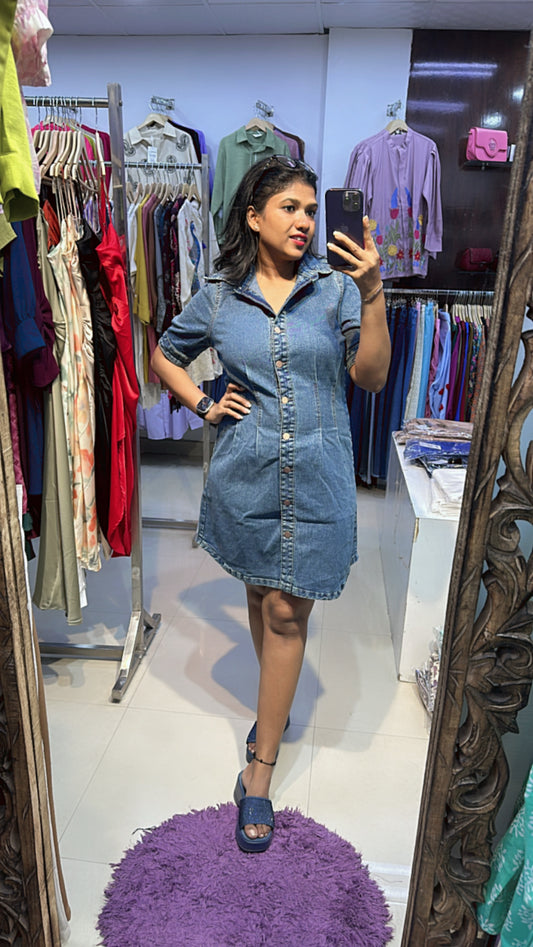 Sassy Denim Dress