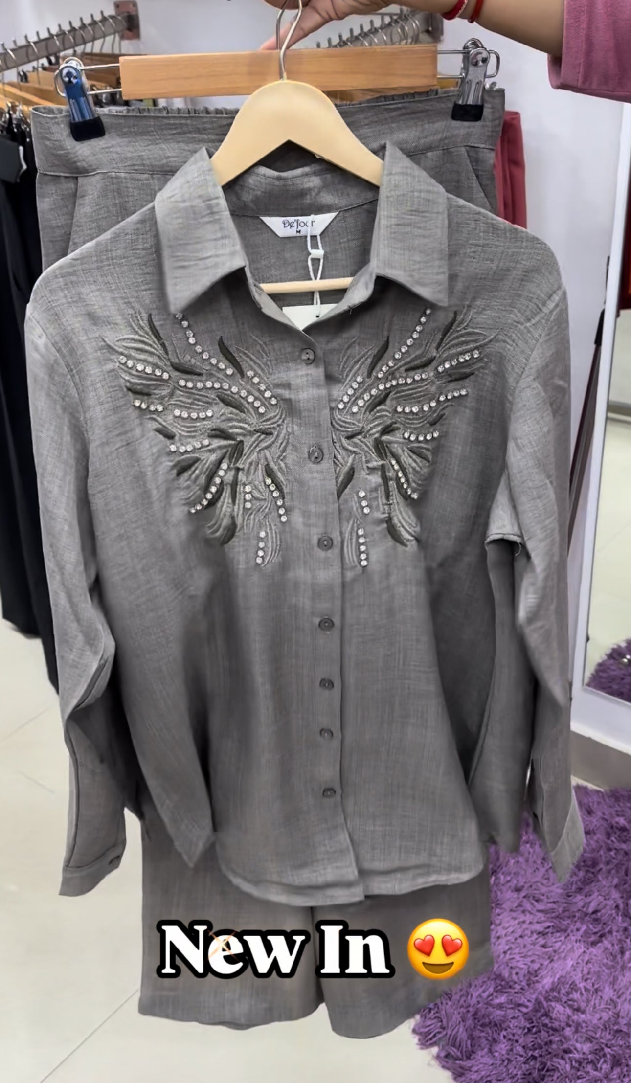 Saima Two Pc Co-ord Set