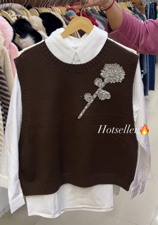 Shirt & Sweater Set.