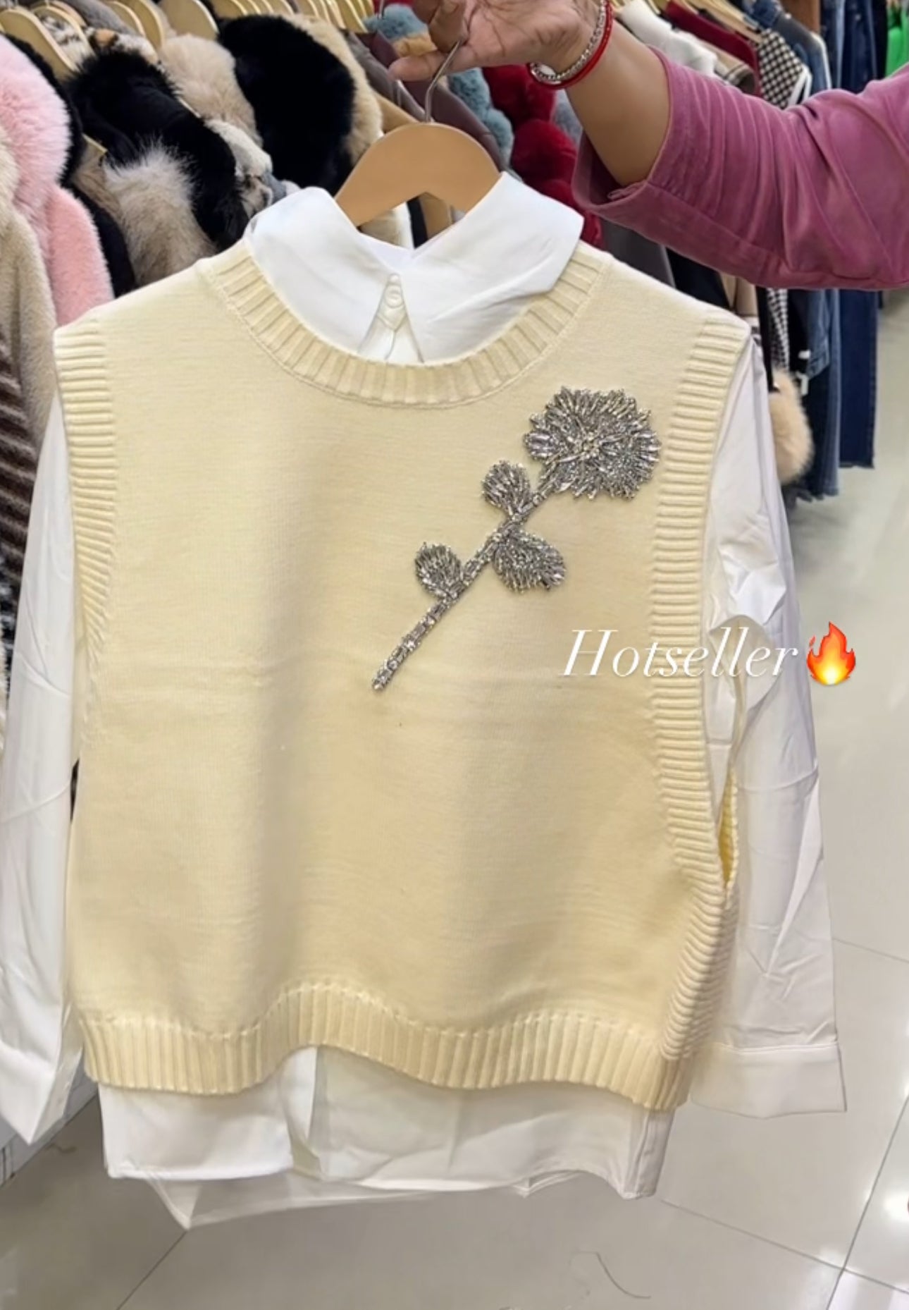 Shirt & Sweater Set.