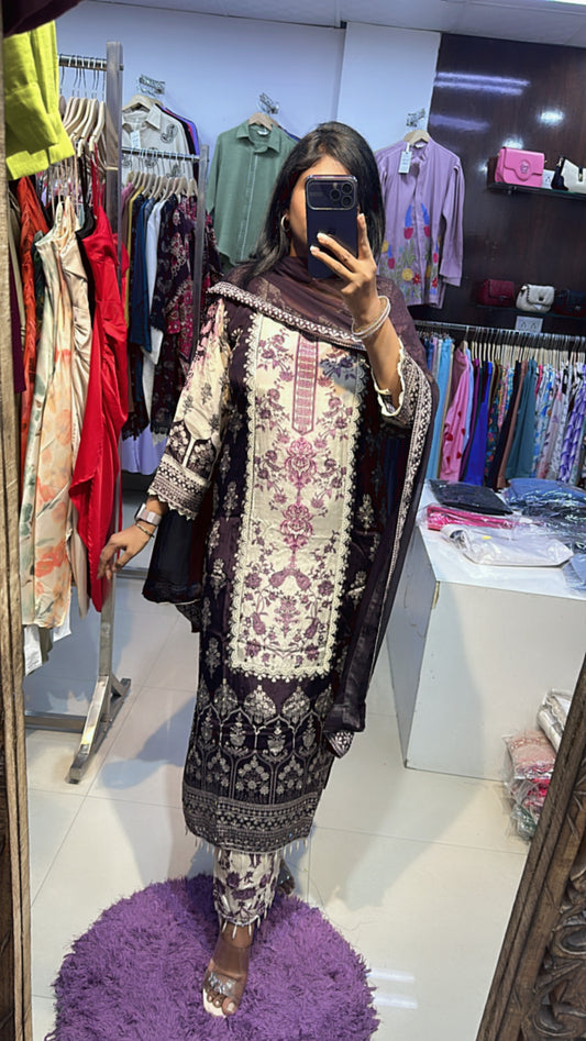 Meher Three Piece Suit