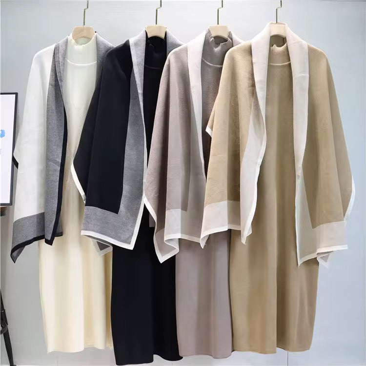 Two Piece Stole Dress