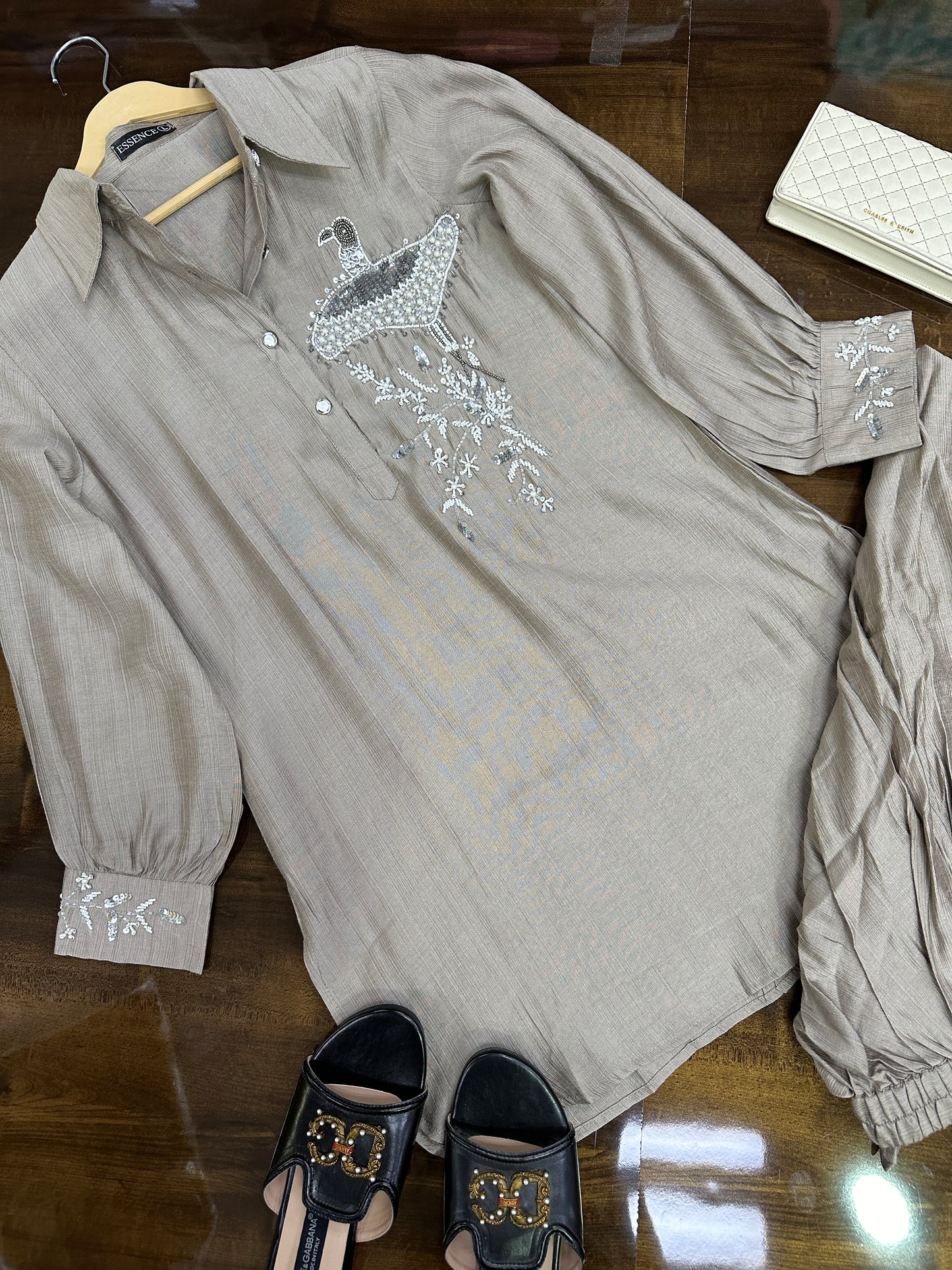 Dhoti style kurta set