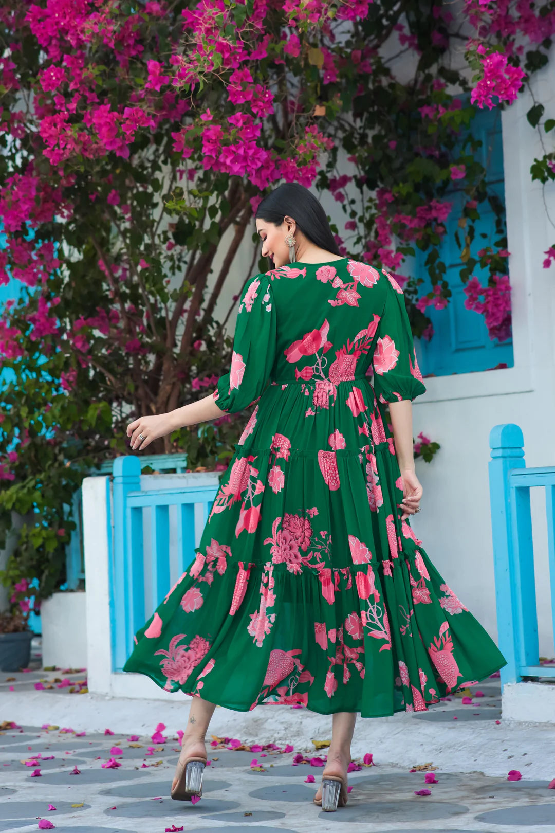 Tropical Maxi Dress